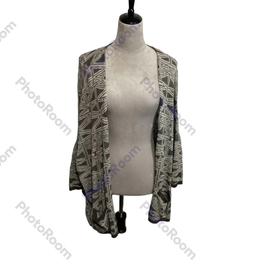 Nordstrom Rack cardigan womens SZ XS/sm geometric office causal business…